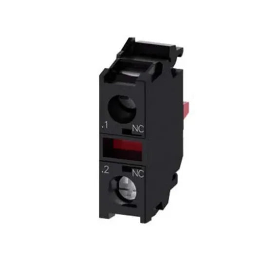 Siemens Contact Block Front Mount 10A 5-500VAC/DC 1NC IP20/IP40 Screw 3SU14001AA101CA0