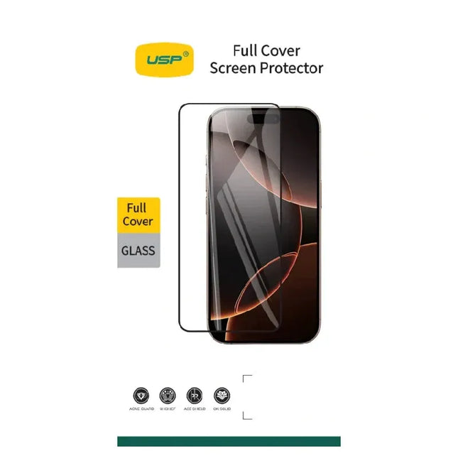 USP Apple iPhone 17 Pro/iPhone 17/iPhone 16 Pro (6.3') Tempered Glass Screen Protector – product detail