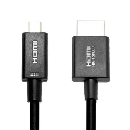 Oxhorn HDMI to Micro HDMI Cable 1.8m - 1.4v 19 (+1) pins A Male to D Male 34AWG, 100% copper wire, OD4.2mm RoHS