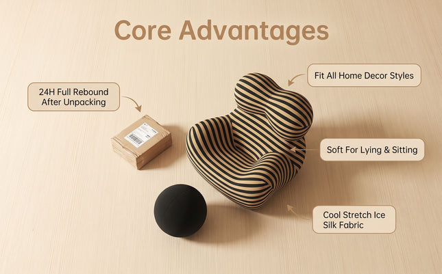 Compressed Lazy Sofa – product detail