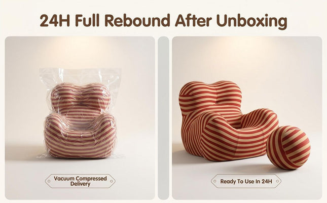 Compressed Lazy Sofa – product detail