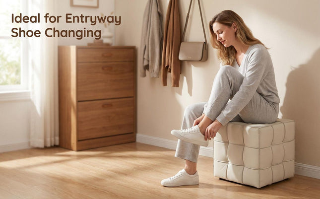 Rubik's Cube Shoe Changing Stool – product detail