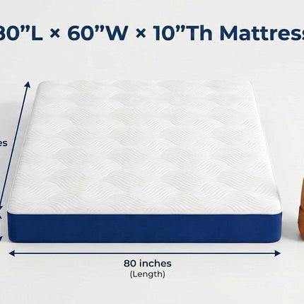 Compressed Rolled Pocket Spring Mattress