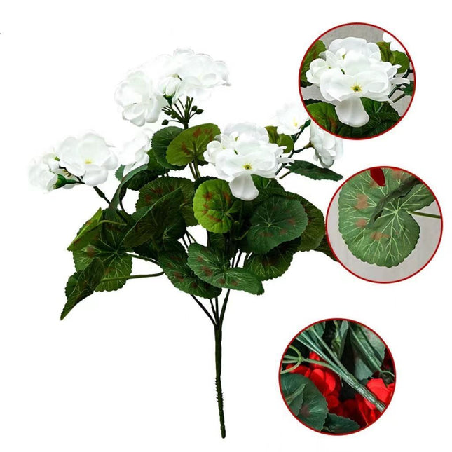 Artificial Flowers White V1221-ARTIFICIAL-FLOWERS-WHITE