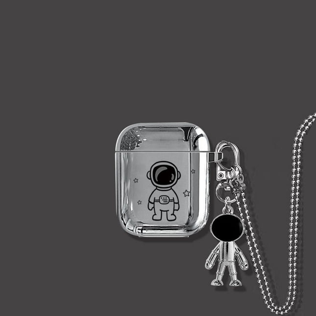 Astronaut AirPods 1 2 Case Plus Keyring Plus Necklace V1221-ASTRONAUT-AIRPODS-1-2-CASE-KEYRING-NECKLACE