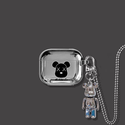 Bear AirPods 3 Case+Keyring+Necklace