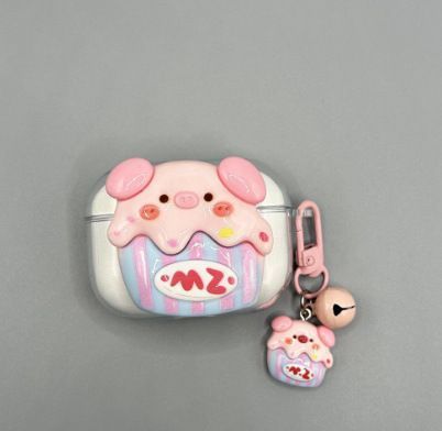 Cake Pig Bluetooth Earphone Case + pendant AirPods 4