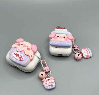 Cake Pig Bluetooth Earphone Case + pendant AirPods 4