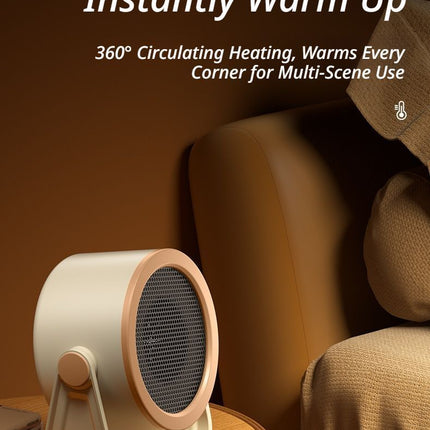 Desk heater grey