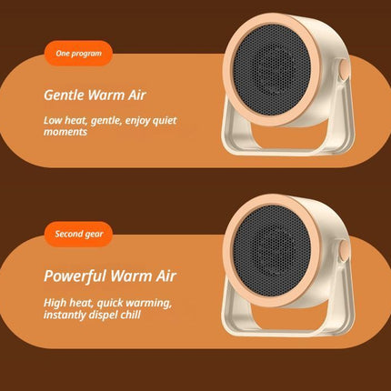 Desk heater white