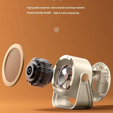 Desk heater white