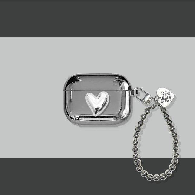 Electroplated 3D Heart Plus Bracelet Apple AirPods 3
