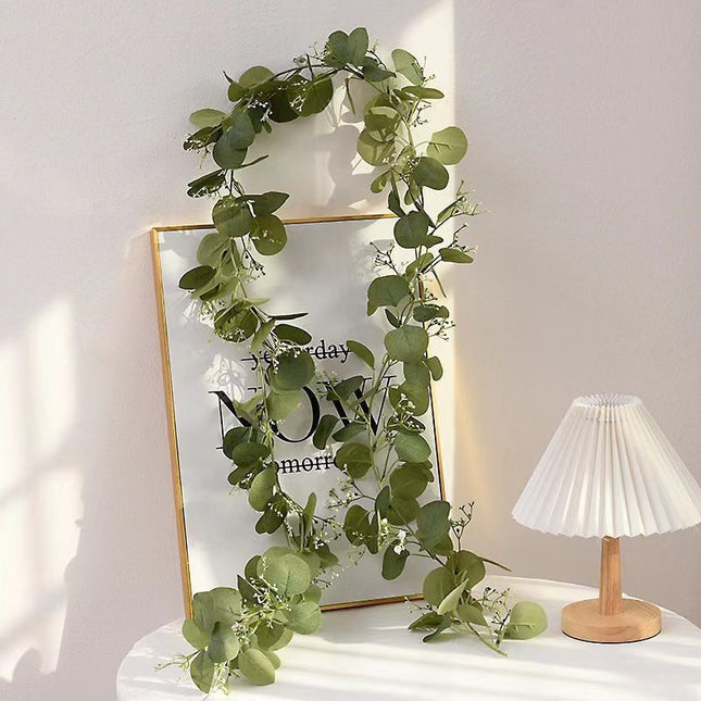 Eucalyptus Rattan-48 Heads Three-forked With Fruits