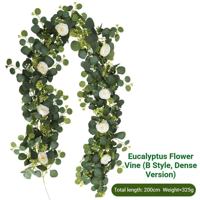 Eucalyptus with Flowers