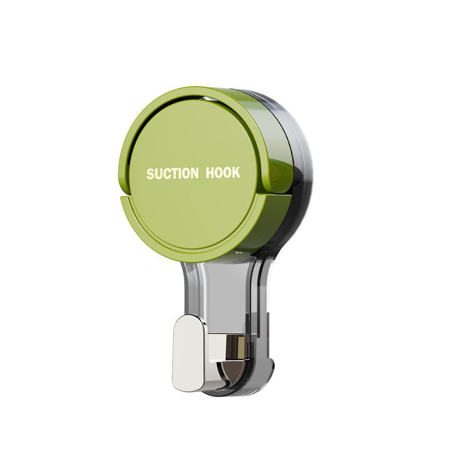 green Suction cup hook V1221-GREEN-SUCTION-CUP-HOOK