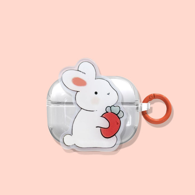 Hugging Radish Rabbit Plus Round Ring Apple AirPods Pro