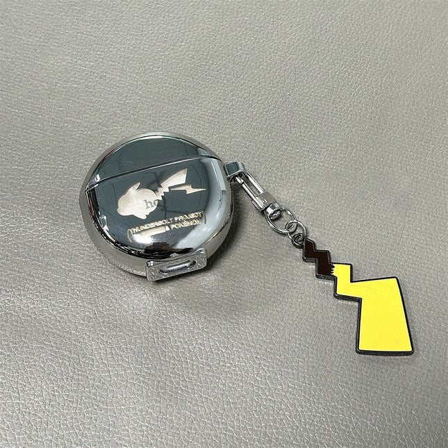 Laser Engraved Pikachu Plus Matching Keychain Apple AirPods 1