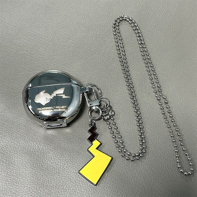 Laser Engraved Pikachu Plus Matching Keychain Plus Necklace AirPods 1