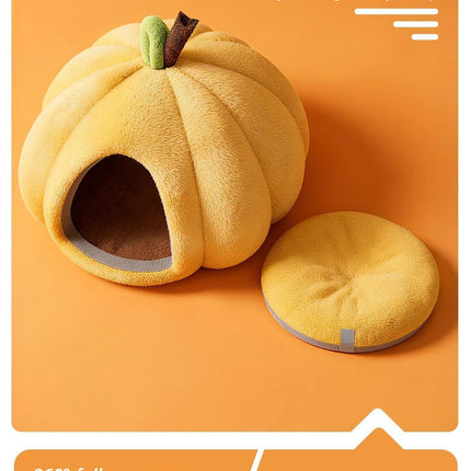 orange Pumpkin Short Plush Version L