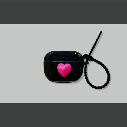 Solid Black Soft Case + Hook AirPods Pro 2