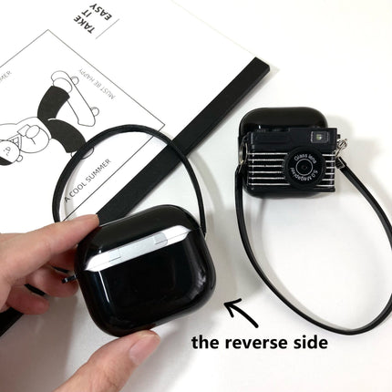 striped light-emitting and sound-making camera AirPods Pro