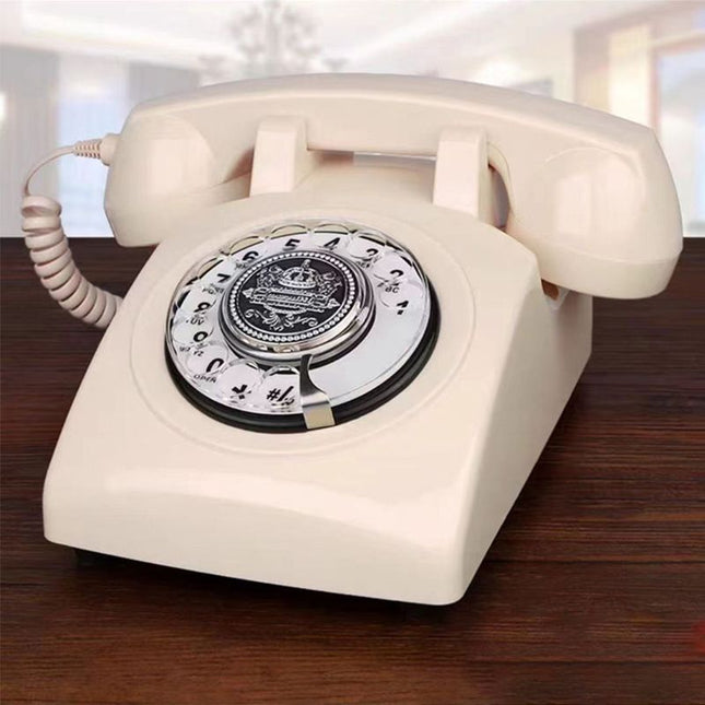 Wireless Bluetooth Desk Phone Style 1-Beige V1221-WIRELESS-BLUETOOTH-DESK-PHONE-STYLE-1-BEIGE