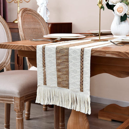 2-Pack Table Runner MX07, Four Cotton Strips