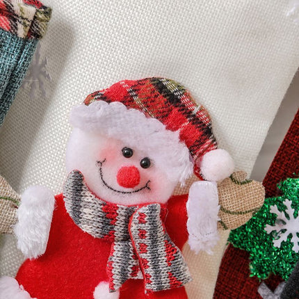 2pcs Snowman Christmas Stocking