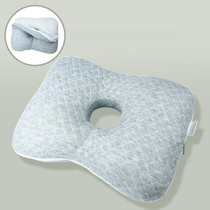 Ear Hole Pillow Green [Removable Washable Inner Core]