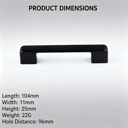 10 Pcs MC8838-96 Black