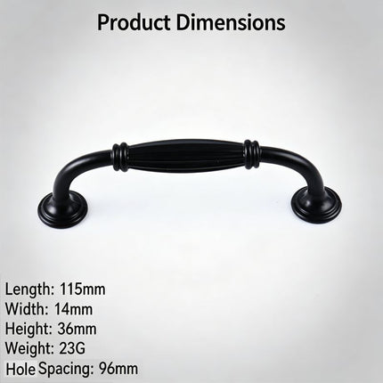 10 Pcs M8820-96 Black