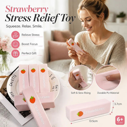 Matcha & Coffee Butter Stick 23cm Stress Relief Toy 2 Pack