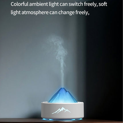 Home Aroma Diffuser Humidifier with Night Light, Black
