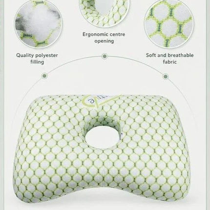 Pressure Free Ear Pillow 39x28x6, Bohr Grey