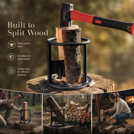 Portable Firewood Splitter Cross Base 27cm