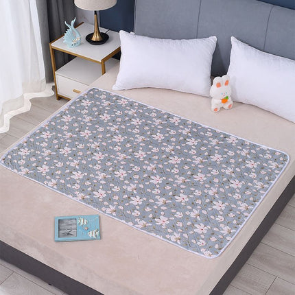 Waterproof Reusable Mattress Protector 100x150cm, Super Absorbent Core