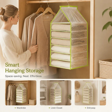 Heavy-Duty PVC Wall Mount Garment Storage Pouch