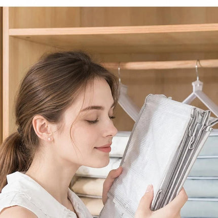 Transparent PVC Multi-Section Hanging Garment Bag
