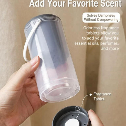 Cloud Shaped Hanging Dehumidifier with Soft Scent