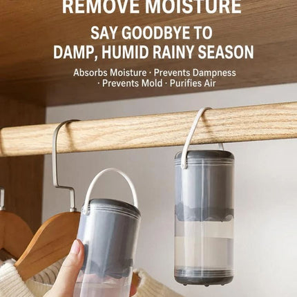 Twin Pack Grey Cloud Hanging Dehumidifier Boxes