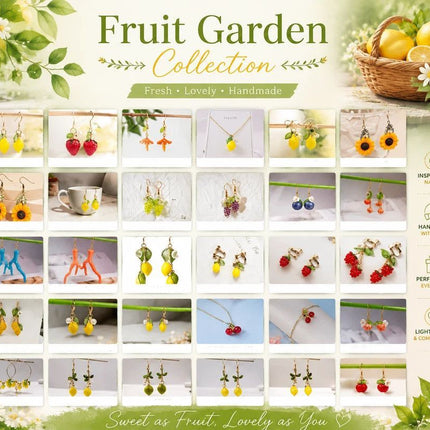 Sweet Botanical Drop Earrings