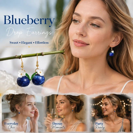 Dainty Botanical Dangle Earrings