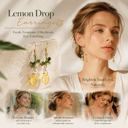 Bright Clover Drop Earrings