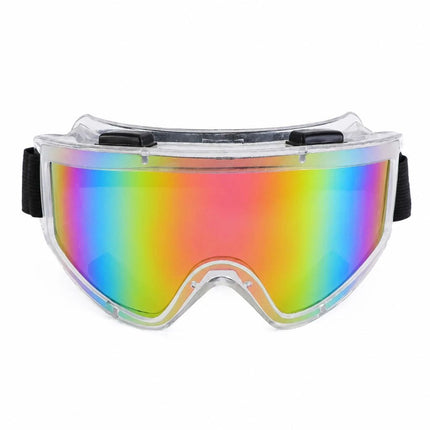 Memorable Iridescent Ski & Cycling Goggles, Full Wind Protection