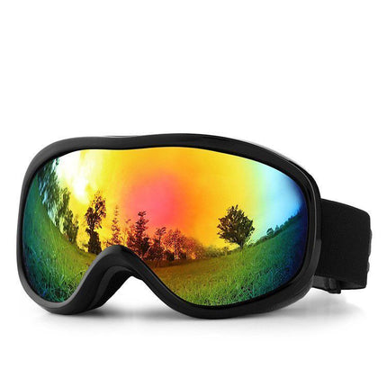 Thoughtful Holiday Gift Double-Layer Anti-Fog Ski Goggles