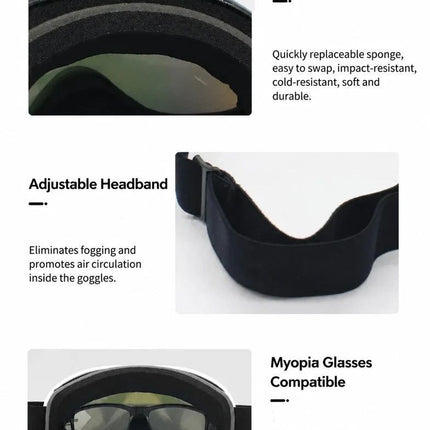 Caring Winter Gift Ventilated Ski Goggles
