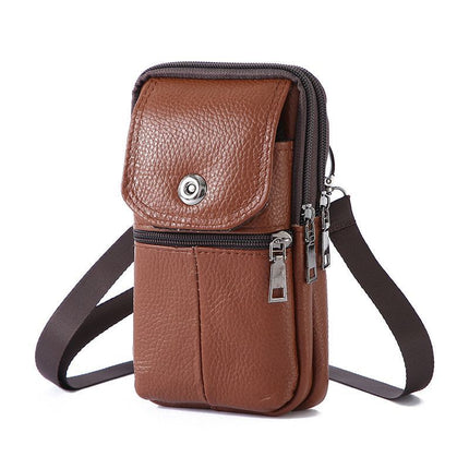 Timeless Leather Belt Mount Phone Holder