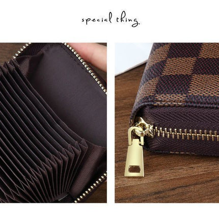 Handy Slim Litchi Grain Card Holder