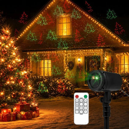 Outdoor Waterproof Red Green Laser Projector Light