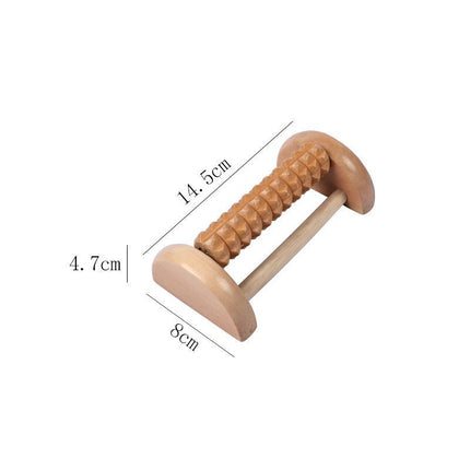 Roller Type Foot Acupoint Massager, Single Row Design, Relieve Tired Soles, Ideal Relaxation Gift For Daily Home Use